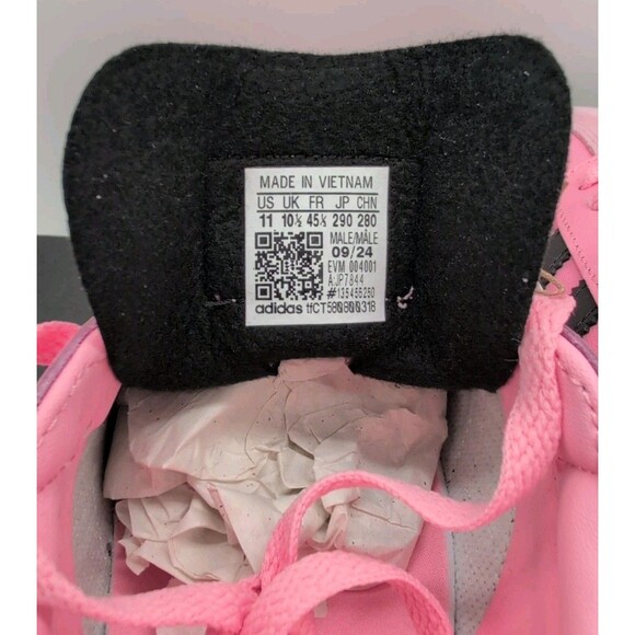 Adidas Samba Messi JP7844 Light Pink Black Men's 11 New With Box & Tags - Picture 10 of 16